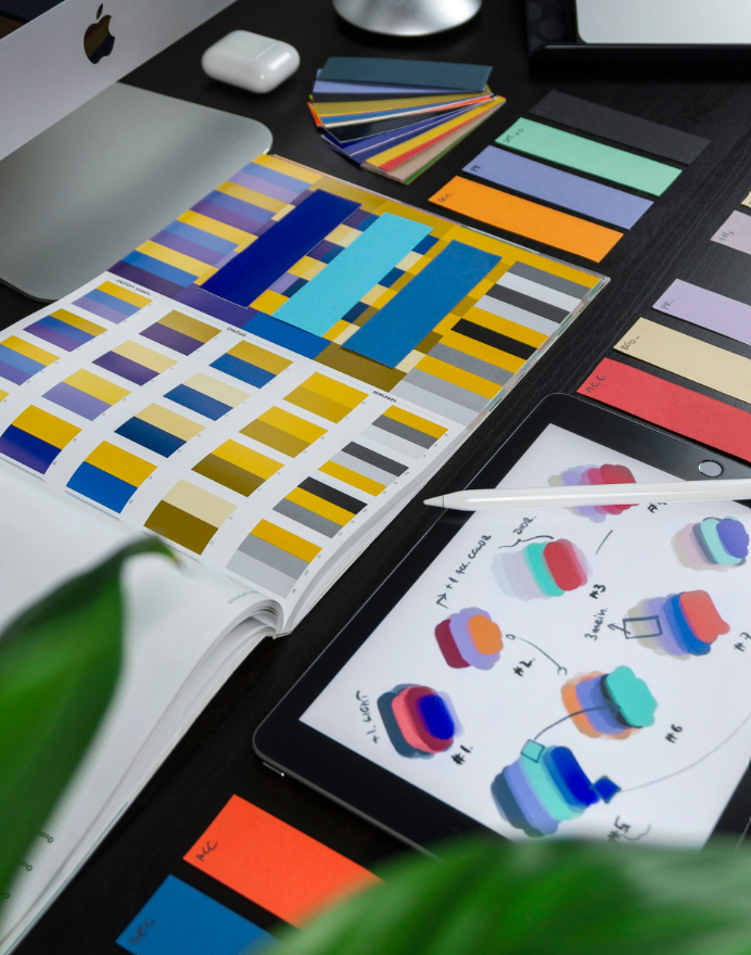 Senior visual designer crafting clean brand identities, design systems, and digital interfaces