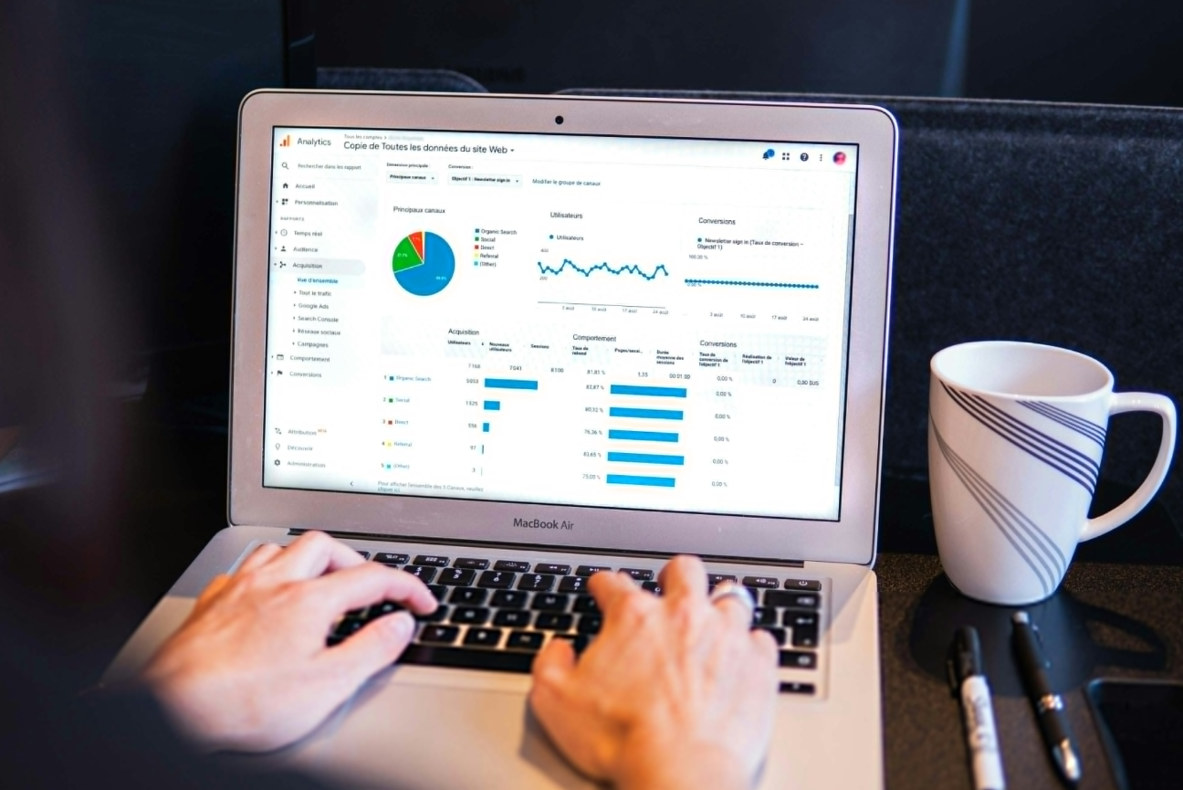 Social media strategist organizing creative campaign calendar and influencer partnerships